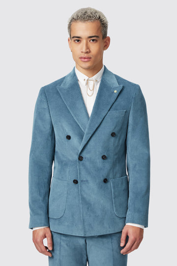 aston-slim-fit-blue-corduroy-double-breasted-suit