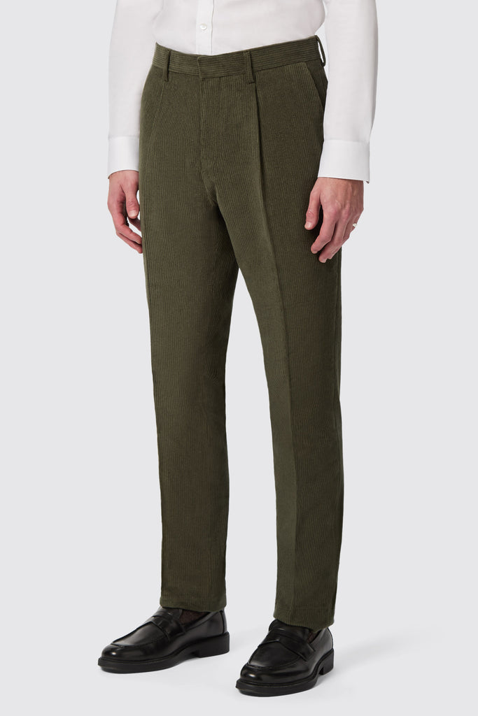 brisbane-slim-fit-green-corduroy-trousers