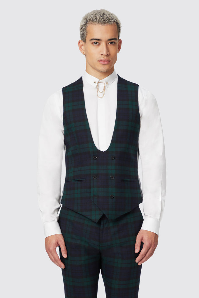 twisted-tailor-ginger-skinny-fit-waistcoat-in-green-tartan