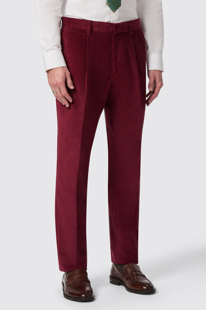 waugh-slim-fit-red-corduroy-trousers